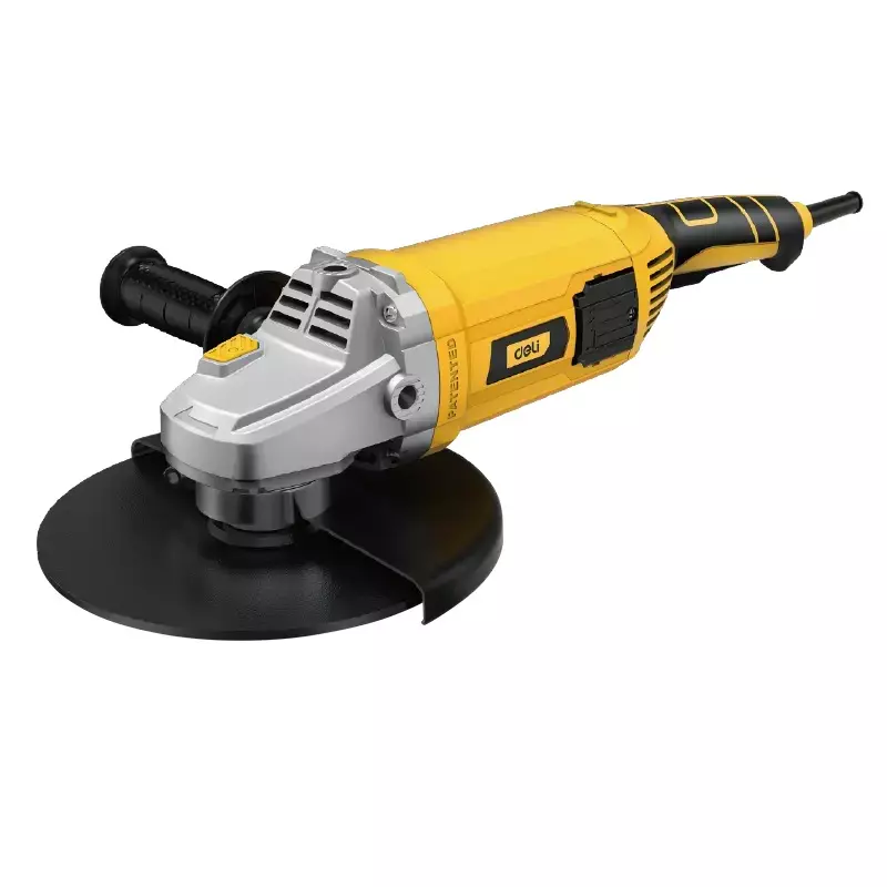 DELI Angle Grinder 2400 W, 6600 RPM, 230 mm Wheel Size, EDL-JM230-E2 (Disc Not Included)
