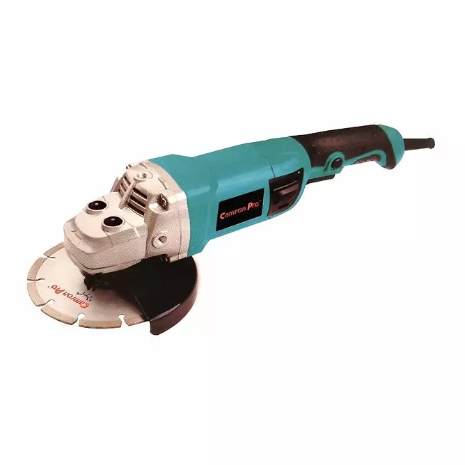 Camron Pro Angle Grinder 1350 W Power 8800 RPM No Load Speed 125 mm Wheel Size, CP-AG-125 (Disc Not Included)
