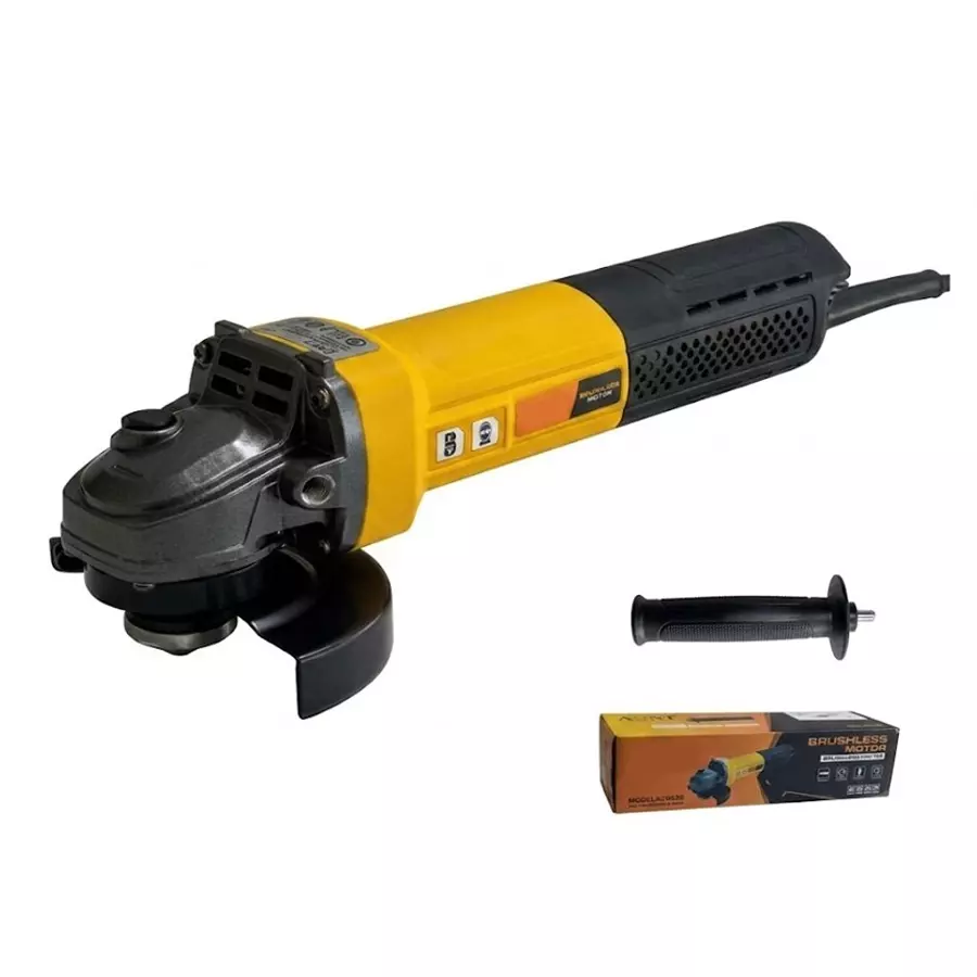 XLNT 1800 W Angle Grinder 11000 RPM No Load Speed and 4 inch (100 mm) Wheel Size, XTEAG122 (Without Blade)