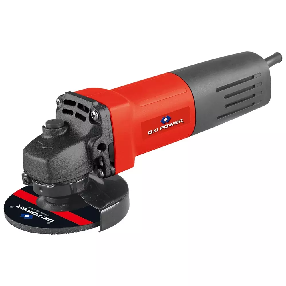 Oxi Power Angle Grinder 1600 W Power 5 Inch (125 mm) Wheel Size for Industrial Use, OXG - 1600W (without Wheel)
