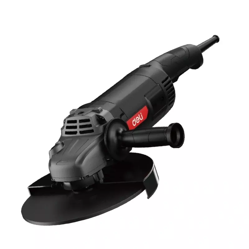 DELI Angle Grinder 2200 W, 6400 RPM, 230 mm Wheel Size, EDE-JM230-2E (Disc Not Included)