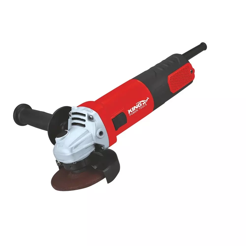 King Red Series 1100 W Angle Grinder 11000 RPM No Load Speed and 4 inch (100 mm) Wheel Diameter, KP-317 (Without Cutting Blade)