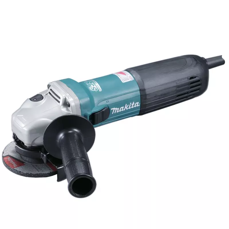 Makita Angle Grinder with 1400 W Power, 100 mm Wheel Diameter and 11,000 RPM, GA4040C (With Blade)