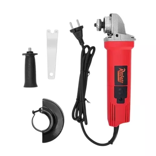 Rusteze 850 W Angle Grinder with Copper Motor, 11000 RPM No Load Speed and 4 inch (100 mm) Wheel Size, RZ-801 (Without Cutting Blade)