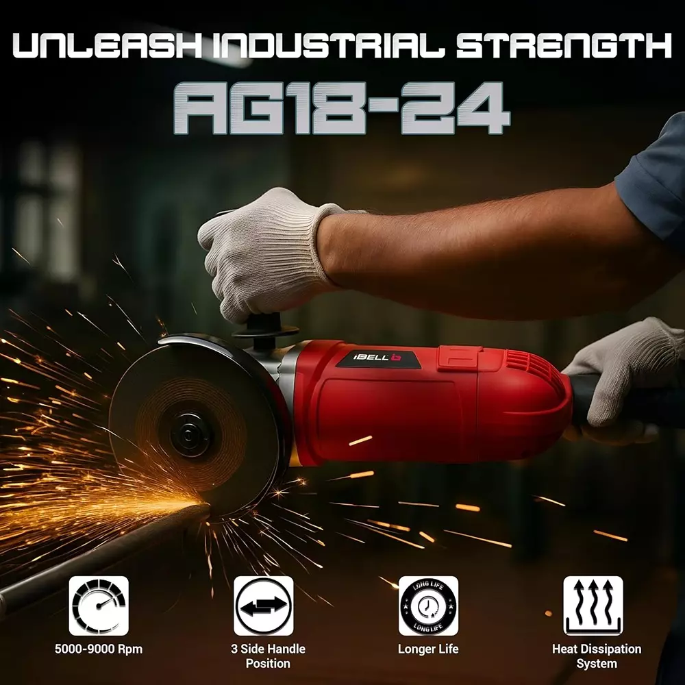 ibell-angle-grinder-8500-rpm-no-load-speed-2400-w-power-with-180-mm-wheel-ag18-24