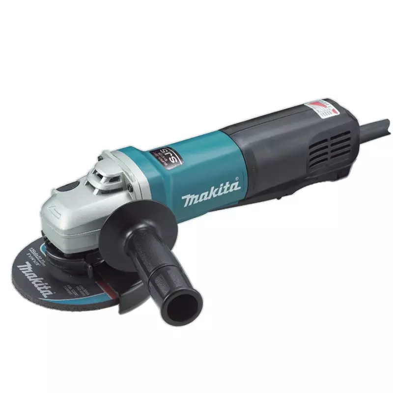 Makita Angle Grinder with 1400 W Power, 125 mm Wheel Diameter and 12000 RPM, 9565PCV (With Blade)