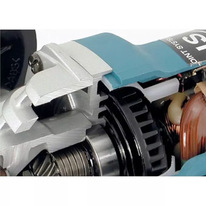 Makita Angle Grinder with 1400 W Power, 125 mm Wheel Diameter and 12000 RPM, 9565PCV (With Blade)