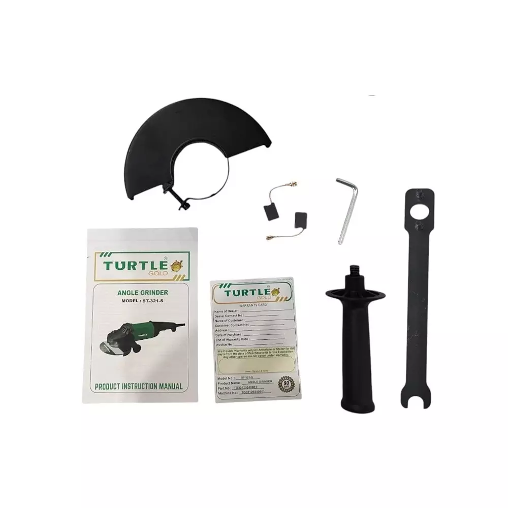 Turtle Gold Angle Grinder Trigger Switch 3850 W 180 mm (7 inch), ST 321S (Without Cutting Wheel)