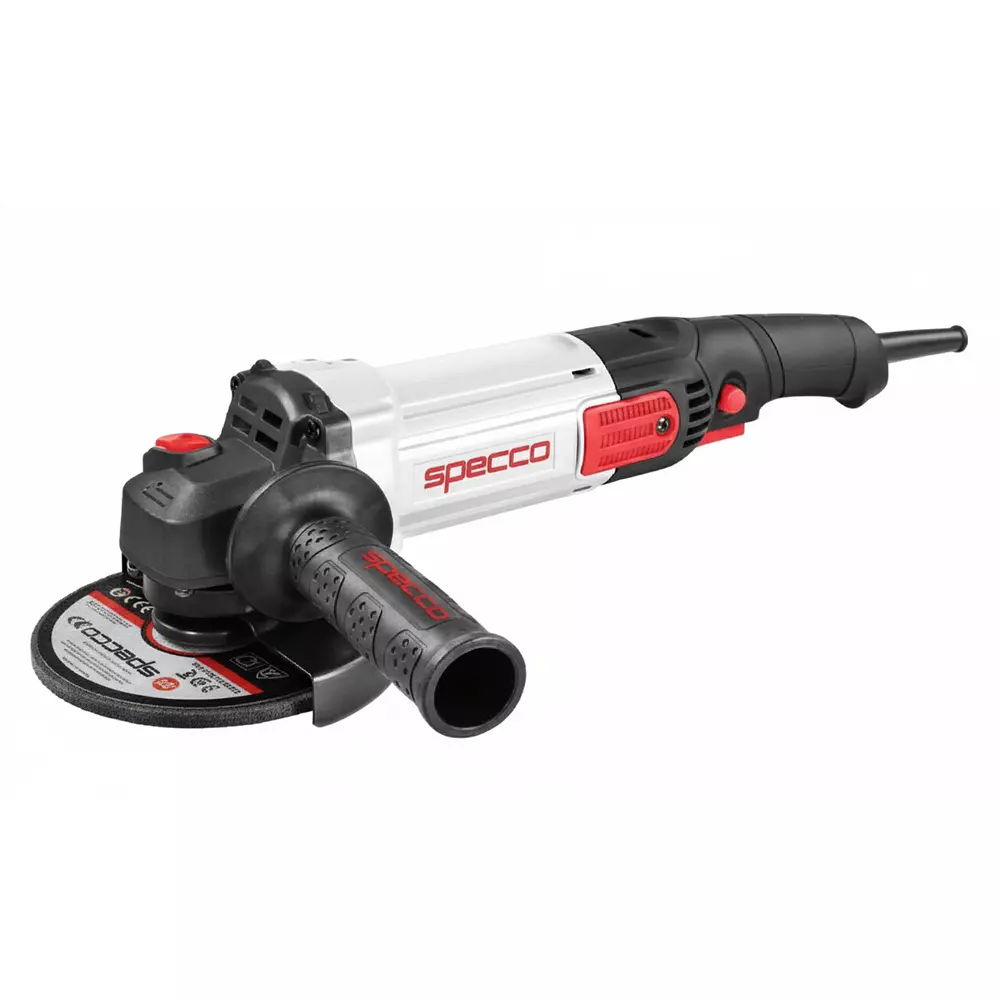 Specco Mini Angle Grinder 1100 W Power 11000 RPM No Load Speed, SP-5017A (Disc Not Included)