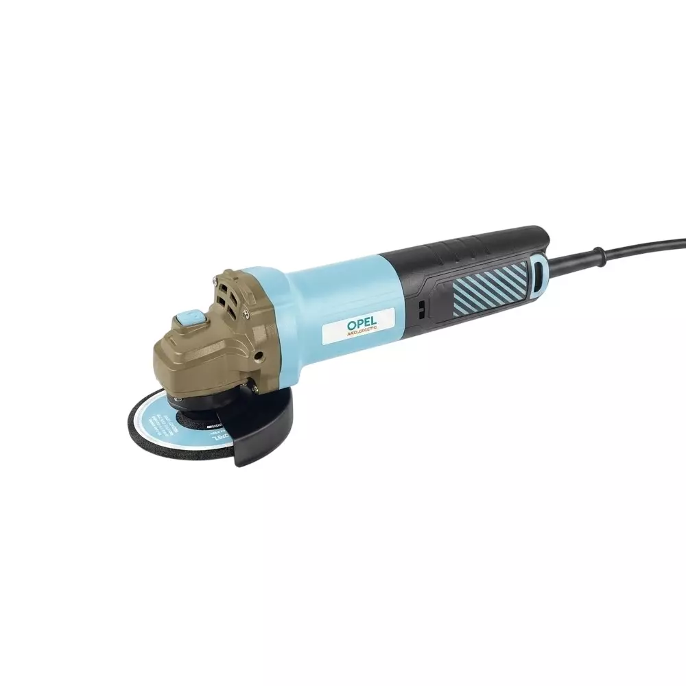 Opel Select Angle Grinder without Cutting Wheel 1150 W Power 11000 rpm Speed 4 Inch (100 mm) Size for Industrial Use, MZ13131