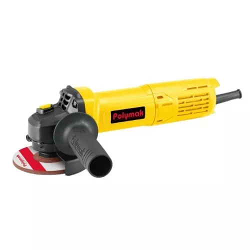Polymak 1200 W Angle Grinder with 11500 RPM No Load Speed and 125 mm Wheel Size, PMAG51200BHD (Without Cutting Blade)