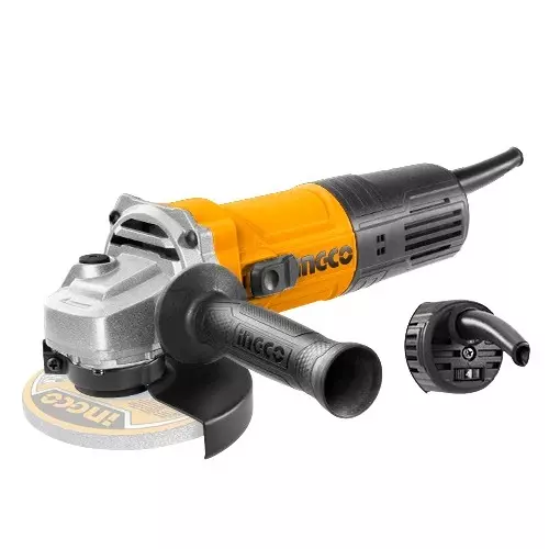 Ingco Angle Grinder 900 W, 5000-12000 RPM No Load Speed and 125 mm Disc Diameter, AG900285 (Without Disc)