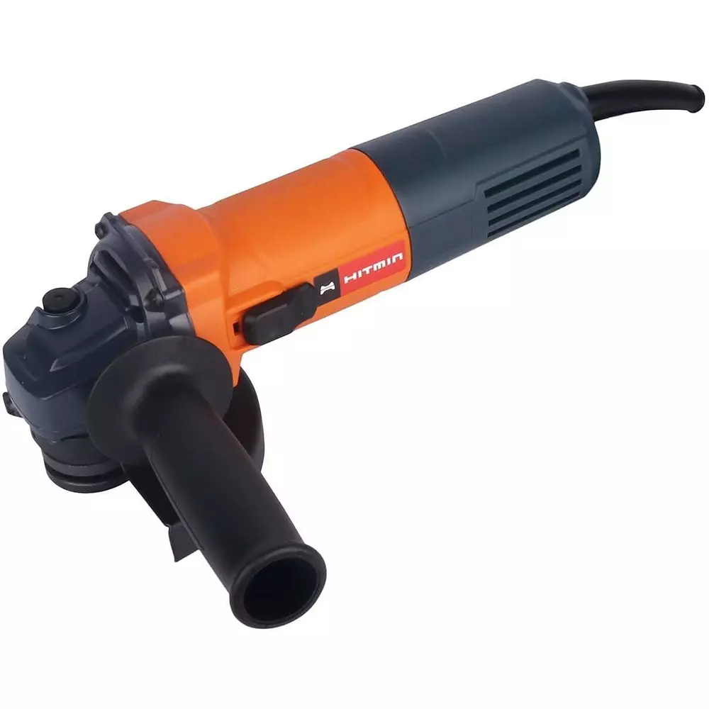HITMIN Disc Angle Grinder with Slide Switch 125 mm (5 inch) Wheel Size 880 W Power 11000 RPM Speed Without Blade, HMG13AS8
