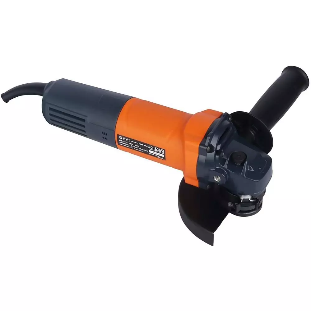 HITMIN Disc Angle Grinder with Slide Switch 125 mm (5 inch) Wheel Size 880 W Power 11000 RPM Speed Without Blade, HMG13AS8