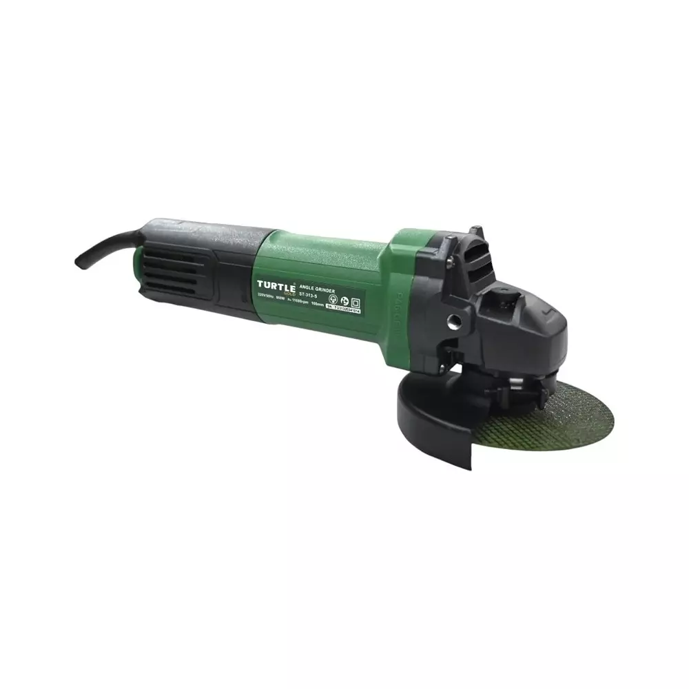Turtle Gold Angle Grinder Side Switch 860 W 100 mm (4 inch), ST 313S (Without Cutting Wheel)