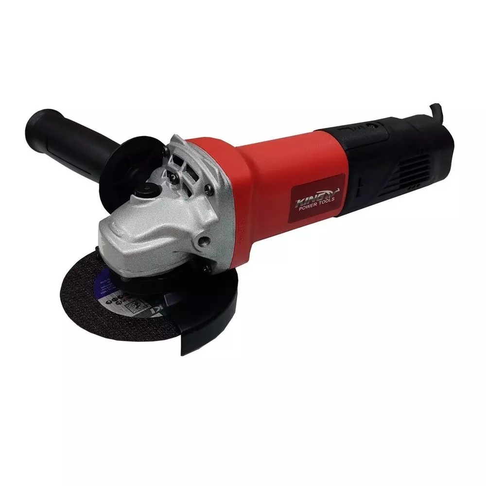 King 1100 W Angle Grinder 4 inch (100 mm) Wheel Size and 11000 RPM No Load Speed, KP-312N (Without Cutting Blade)