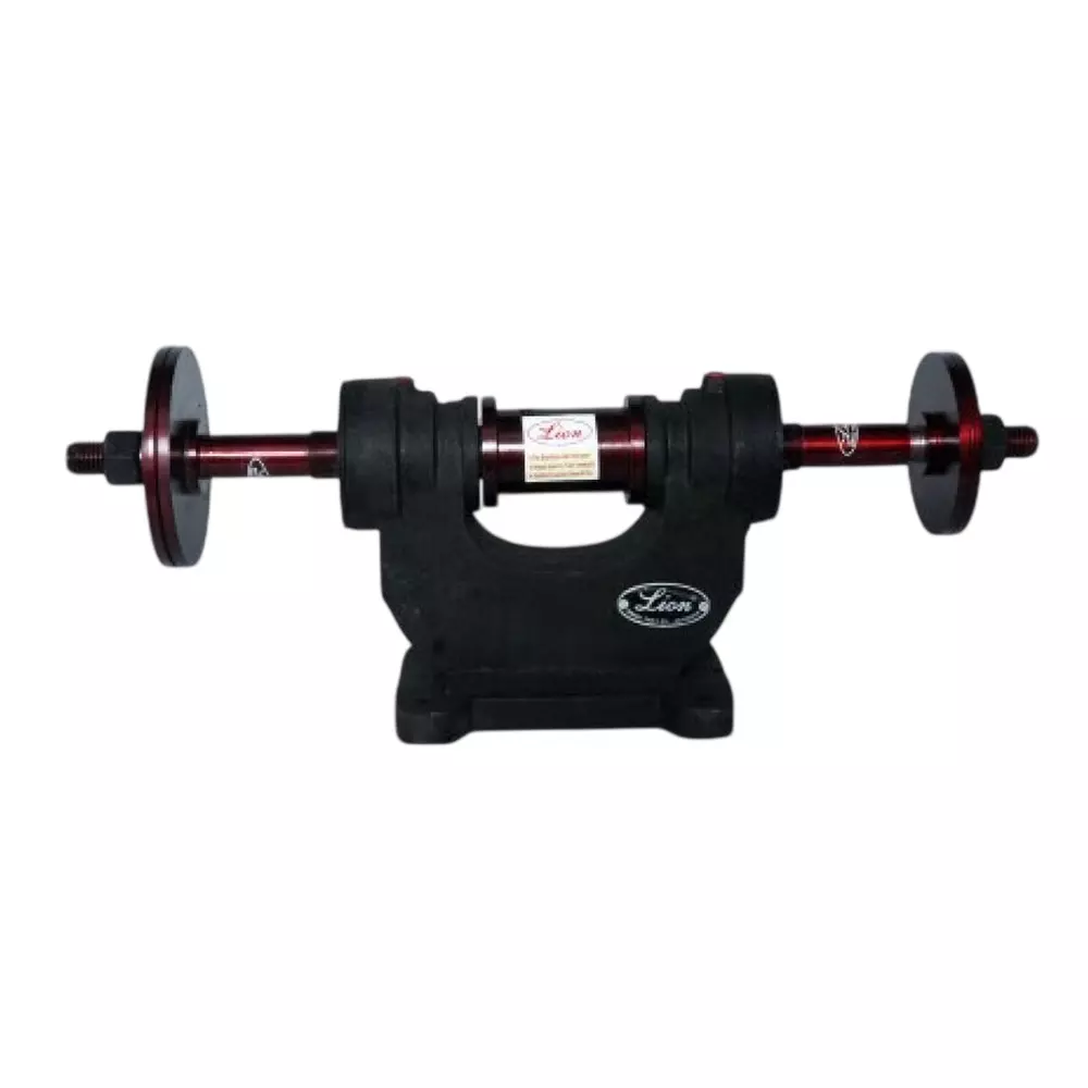 Lion Heavy Duty Grinder Adda With Tapper Roller Bearing Flat Belt Type & V Belt Compatible No-2 Mild Steel for Industrial Use