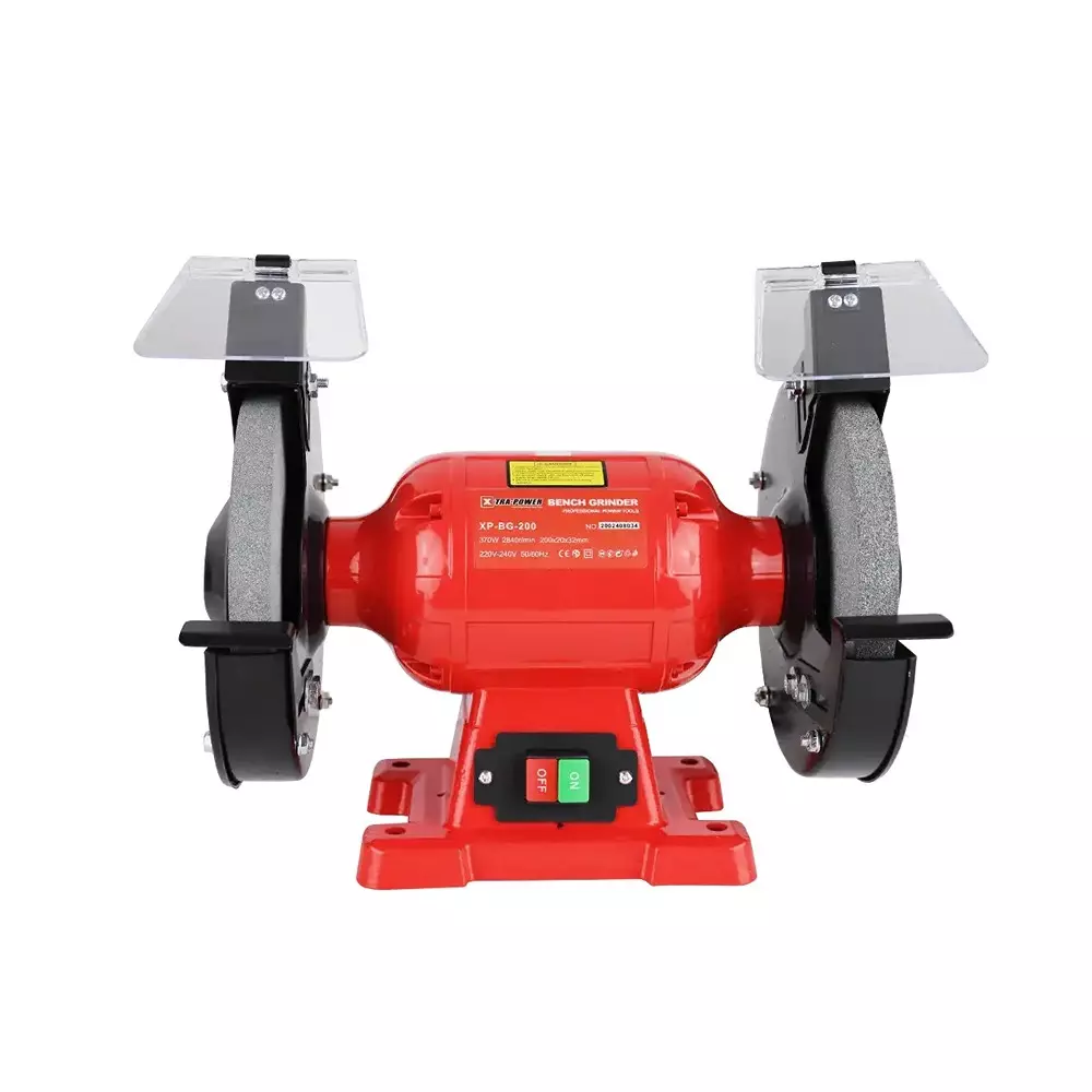 Xtra Power Bench Grinder 200X20X32 mm Wheel 370 W Power 2840 RPM Speed, XP-BG-200