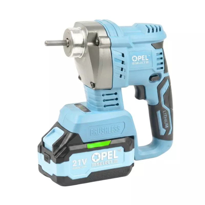 Opel Select Cordless Concrete Vibrator Machine with Accessories 21 V 1200 W 4 Ah Battery Capacity for Industrial Use, MZ38350