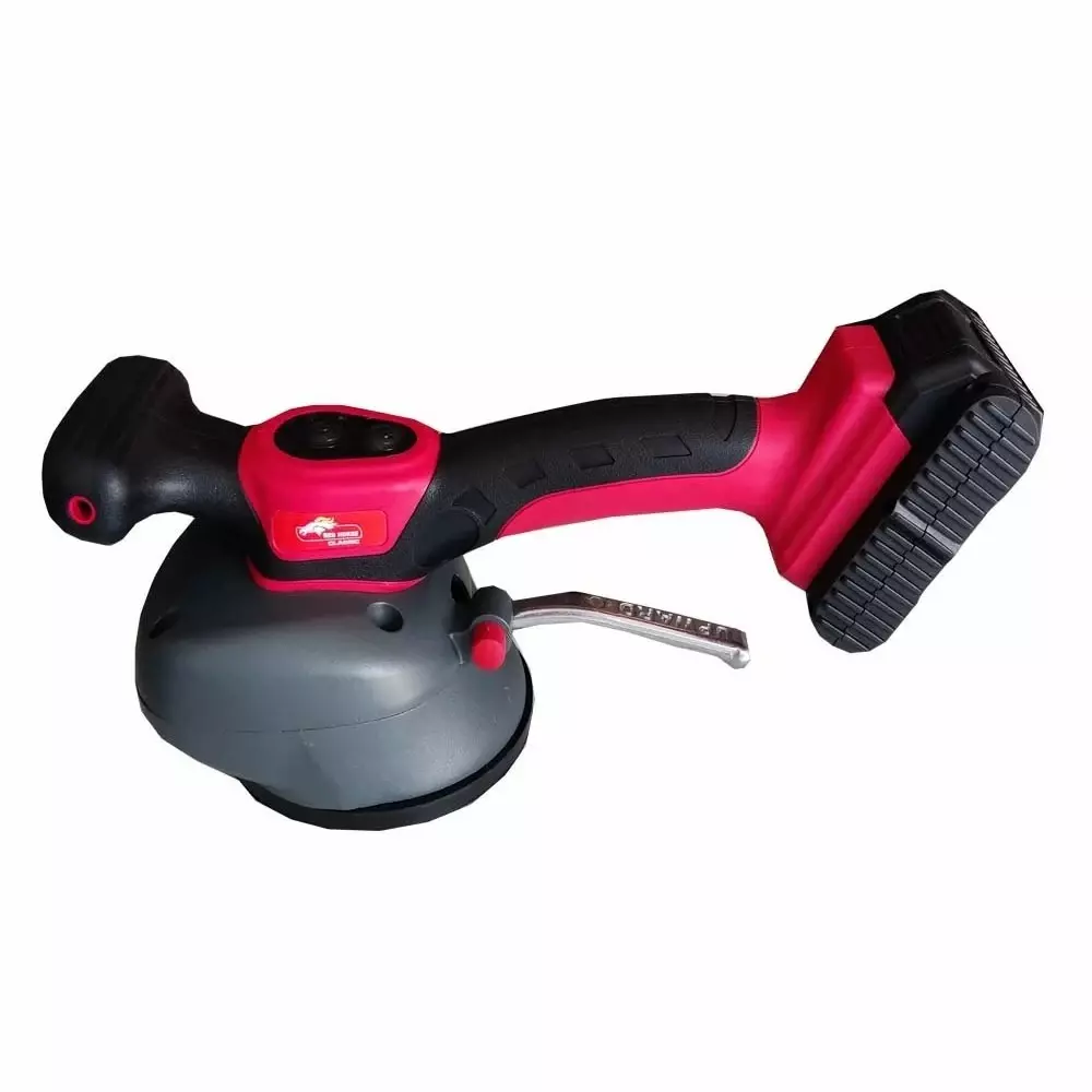 Red Horse 16.8 V Cordless Tile Vibrator Machine 60 Kg Lifting Capacity and 120 mm Suction Diameter, RHC-487 (With Battery & Charger)