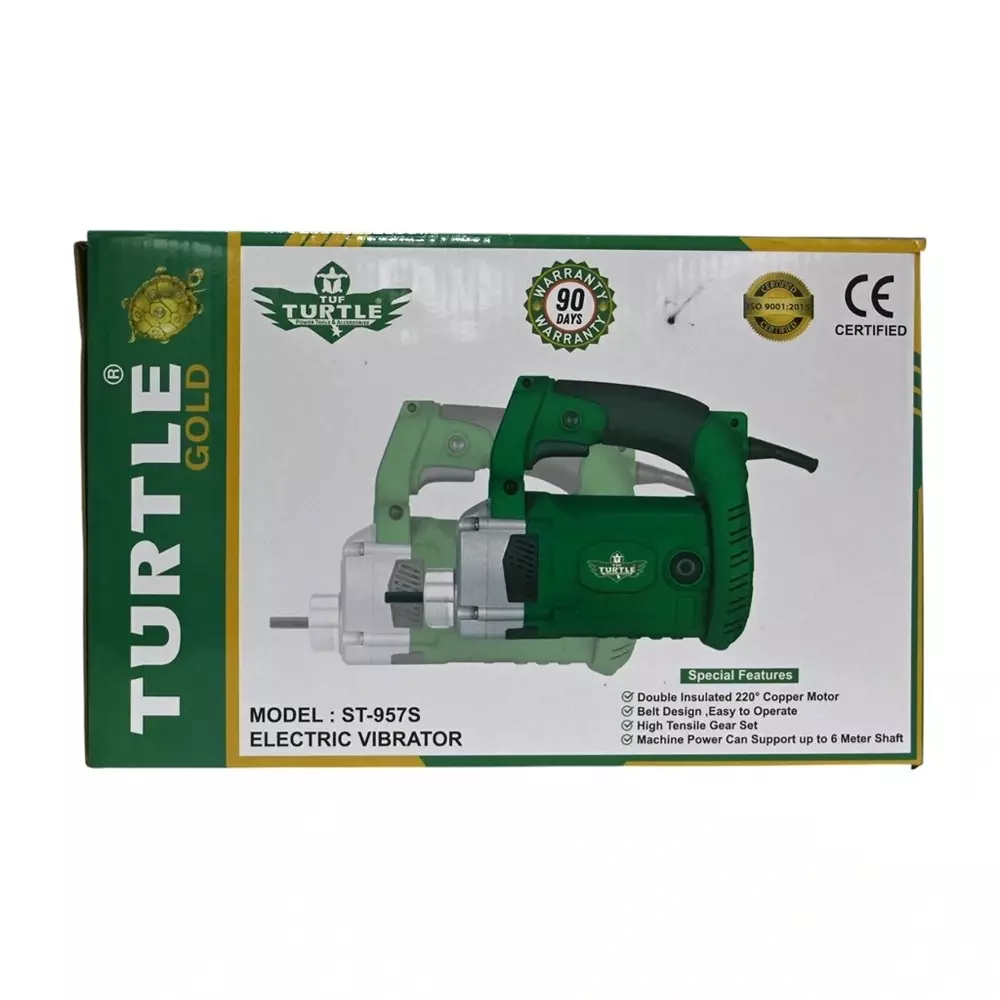 Turtle Gold Heavy Vibrator Belt Type 2200 W 50 mm Holder Size, ST 957S (Without Needle)