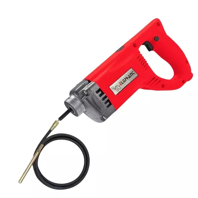 Elephant Concrete Vibrator with Needle 950 W Power 4000 r/min Speed 35 mm (1.37 inch) Hose Diameter