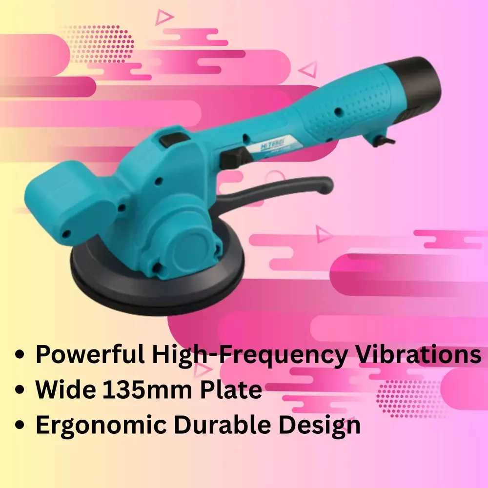 hi-tenci-12-v-cordless-tile-vibrator-with-135-mm-needle-diameter-and-2-m-shaft-length-htv--130m-with-battery-charger