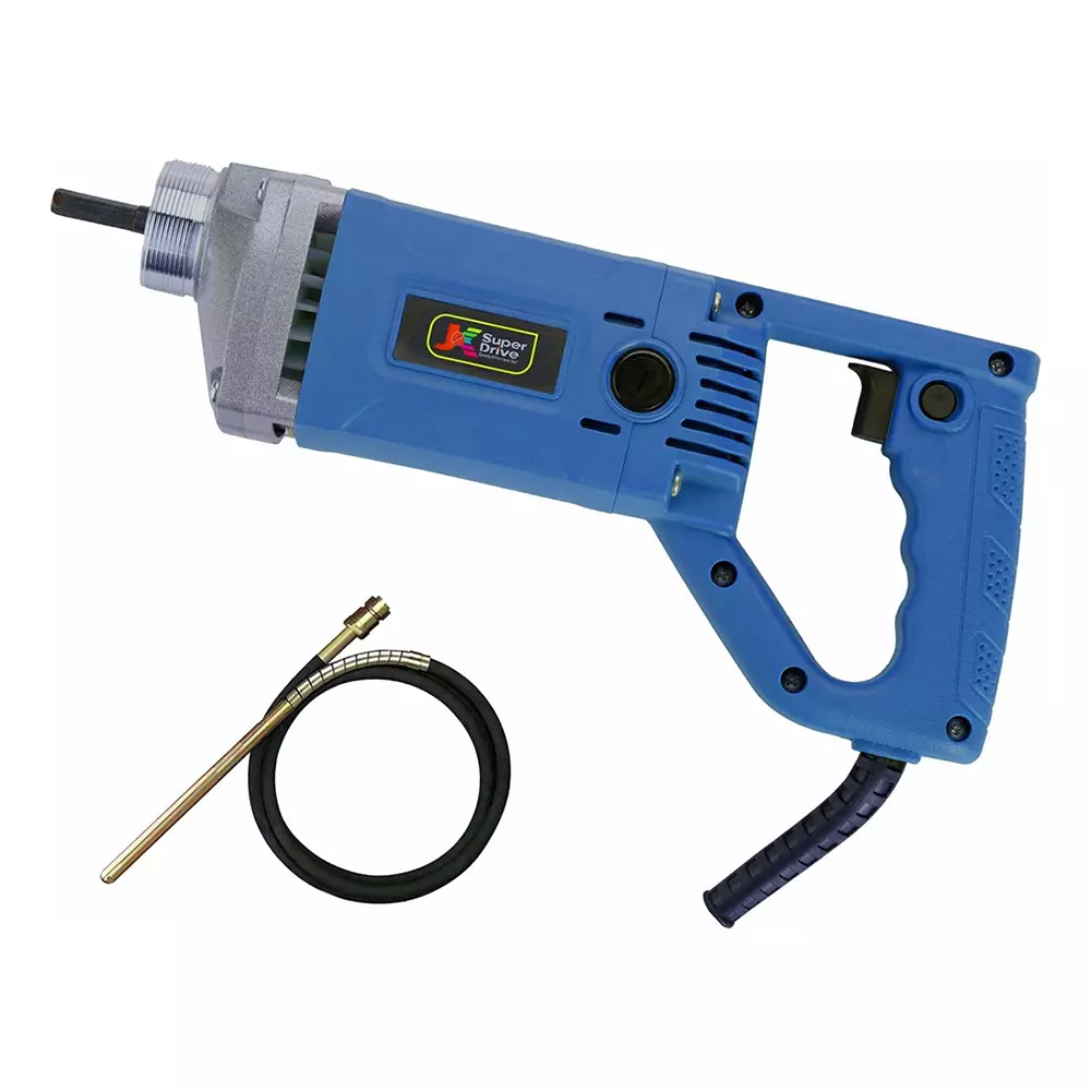 JK Super Drive Concrete Vibrator Machine 34.63 mm Chuck Size 4600 RPM No Load Speed 950 W Power, 9005088B
