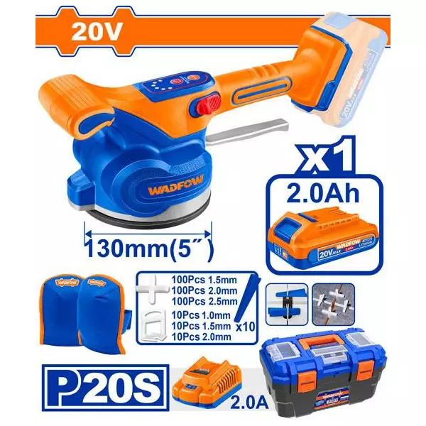 wadfow-cordless-tile-vibration-machine-0-10000-rpm-vibration-frequency-50-kg-adsorbability-wtvm1d128