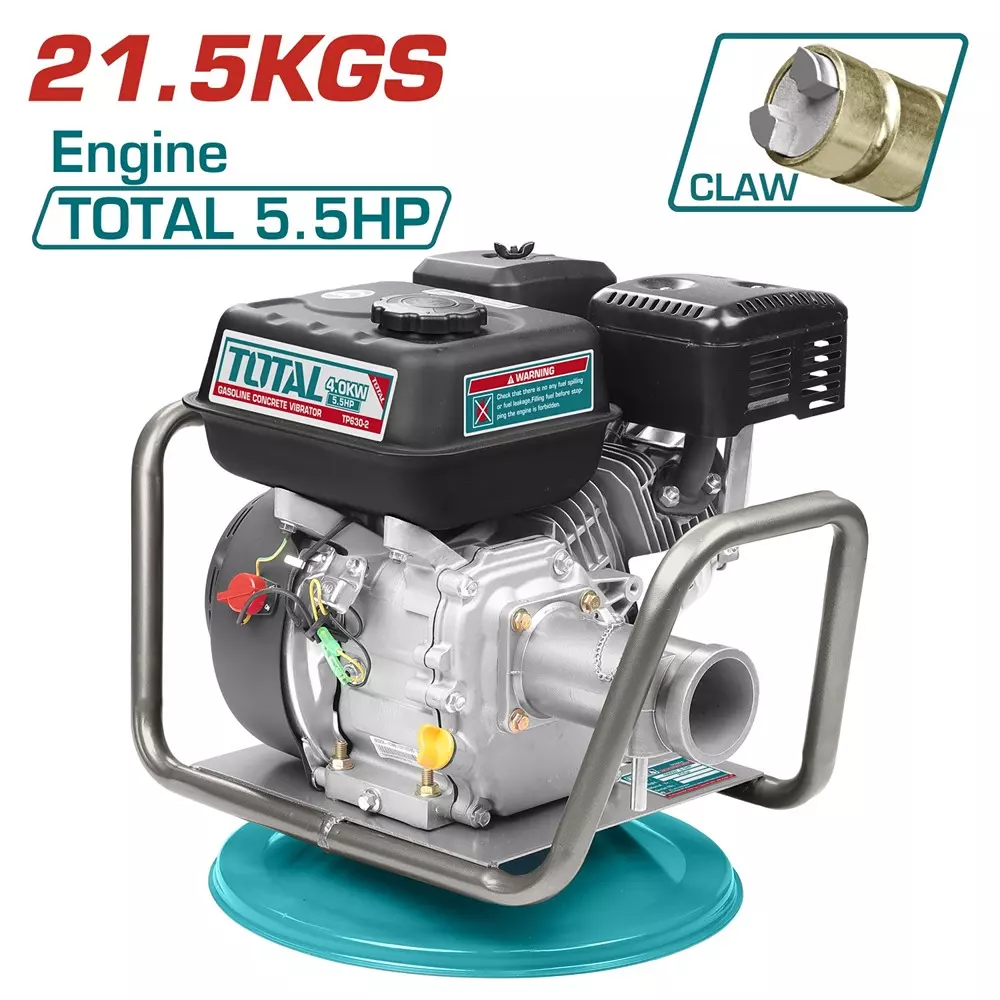 Total Gasoline Concrete Vibrator 5.5 HP (4.0 kW) for TPVP1381, TPVP1451, TPVP1601, TP630-2