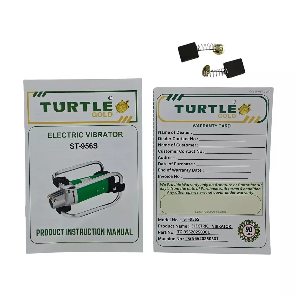 Turtle Gold Vibrator 2850 W 50 mm Holder Size, ST 956S (Without Needle)