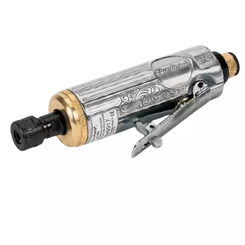 Blue-Point 0.33 kW Die Grinder 1/4 inch (6.35 mm) Air Inlet and 26000 RPM Free Speed, AT105