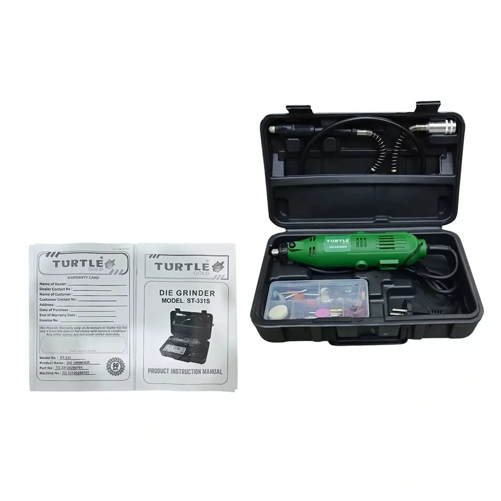 Turtle Gold Die Grinder Kit 180 W 3.17 mm, ST 331S