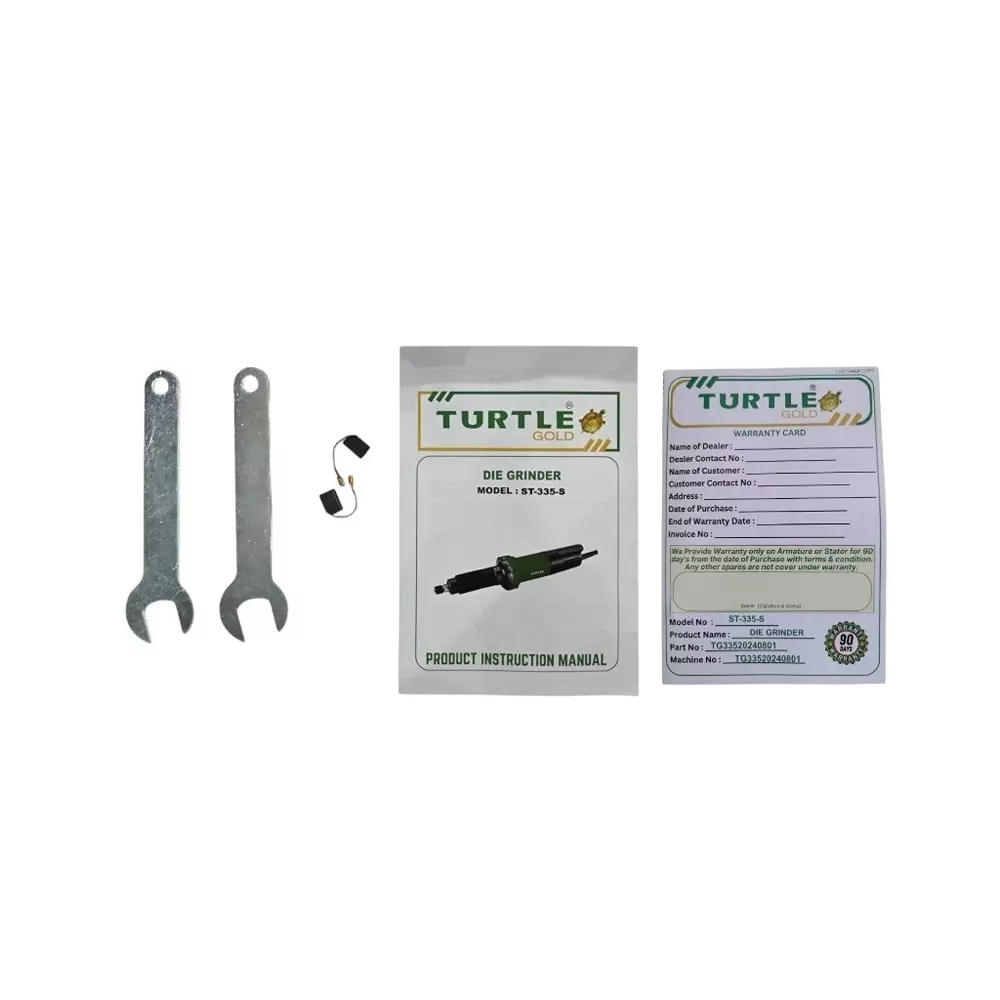 Turtle Gold Die Grinder Kit 750 W 6 mm, ST 335S