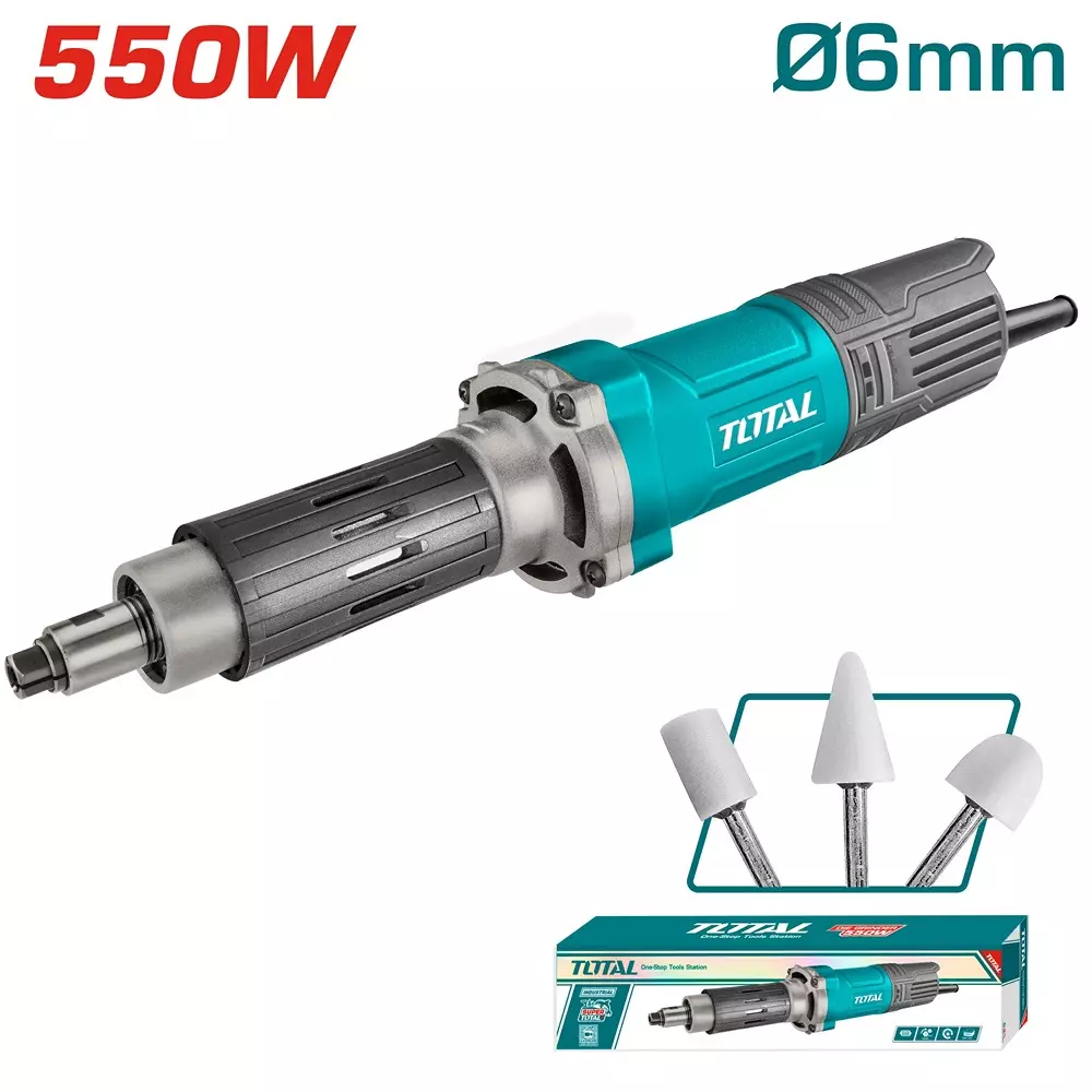 total-die-grinder-550-w-29000-rpm-6-mm-collet-aluminum-housing-tg55061-with-3-pcs-mounted-points