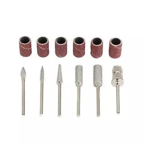 ATOZSHOP11 Drilling Polishing Electric Nail Drill Set ABS, Sanding Paper, Tungsten Steel 100-240 V AC, 50/60 Hz