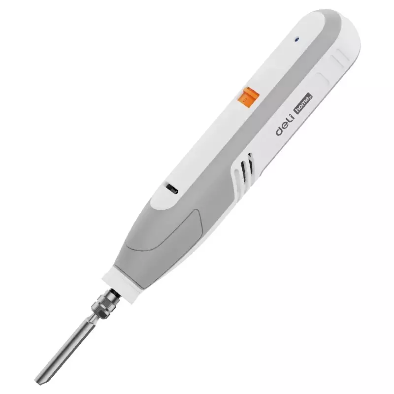 DELI Cordless Power Carver with 3 Pcs SK5 Carving Blades 4 V, 14000 RPM, EDY867