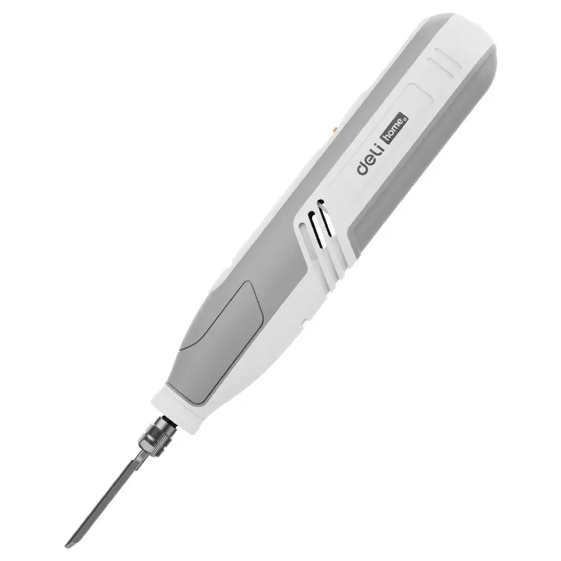 DELI Cordless Power Carver with 3 Pcs SK5 Carving Blades 4 V, 14000 RPM, EDY867