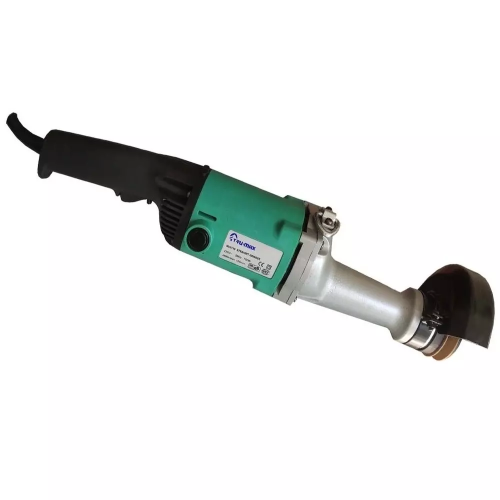 Trumax 700 W Straight Grinder 5 inch (125 mm) Disc Diameter and 4800 RPM No Load Speed, MX2115 (Without Grinding Wheel)