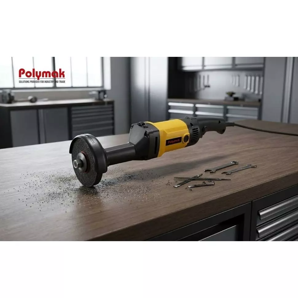 polymak-950-w-straight-grinder-with-5000-rpm-no-load-speed-and-125-mm-disc-size-pmsg5-without-grinding-wheel