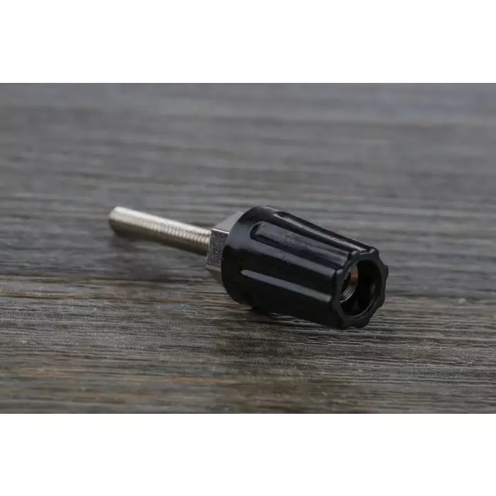 RS Pro 16A Black Binding Post With Brass Contacts and Nickel Plated (Pack of 5)