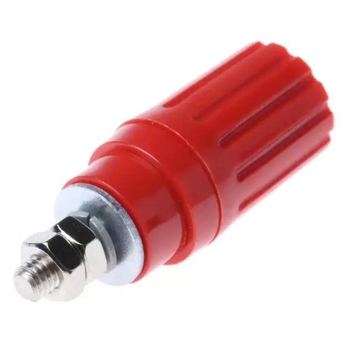 HIRSCHMANN TEST AND MEASUREMENT Binding Post 35A Red With Brass Contacts Nickel Plated, 930757101 (Pack of 100)