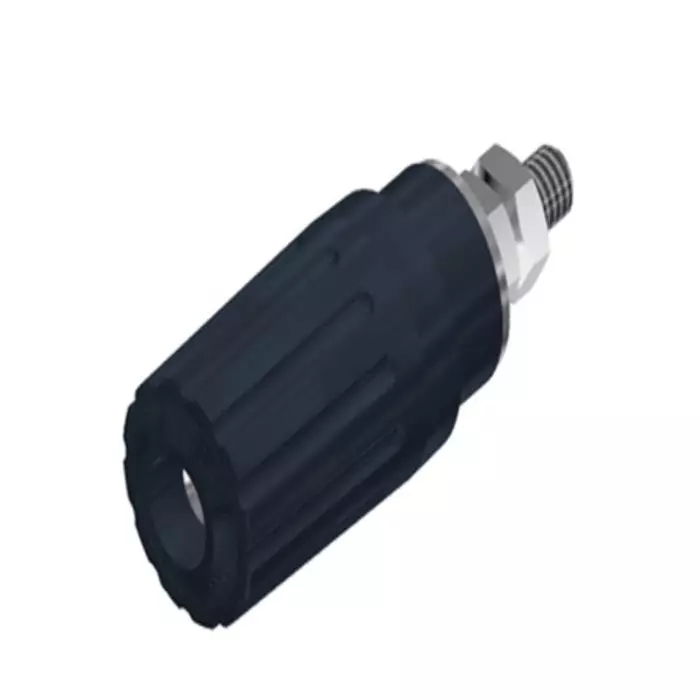 HIRSCHMANN TEST AND MEASUREMENT Binding Post 35A Yellow With Brass Contacts Nickel Plated-15 mm Hole Diameter, 930757103