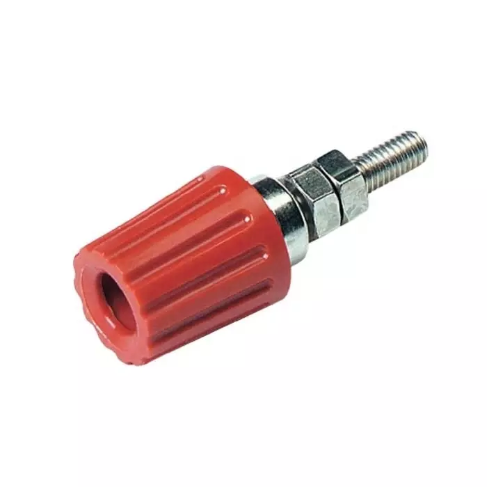 HIRSCHMANN TEST AND MEASUREMENT Binding Post 35A Red With Brass Contacts Nickel Plated, 931713101 (Pack of 100)