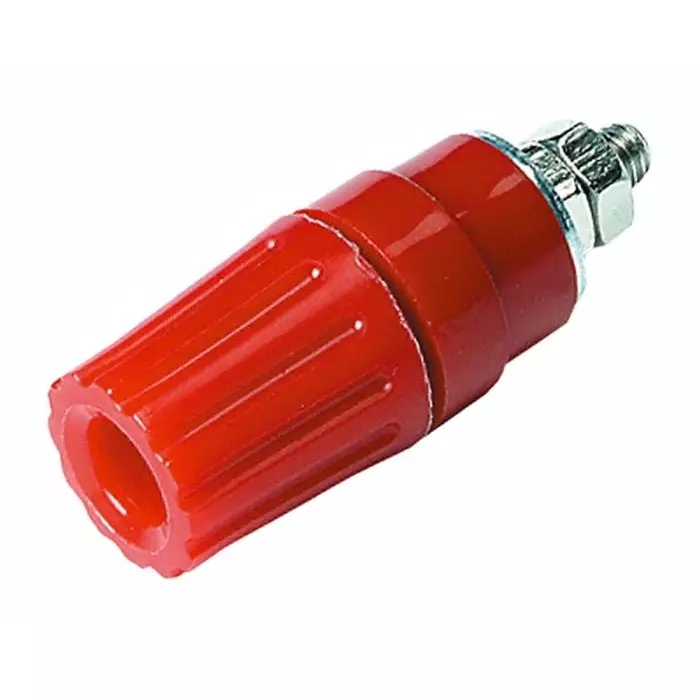 HIRSCHMANN TEST AND MEASUREMENT Binding Post 35A Red With Brass Contacts Nickel Plated, 931714101 (Pack of 100)