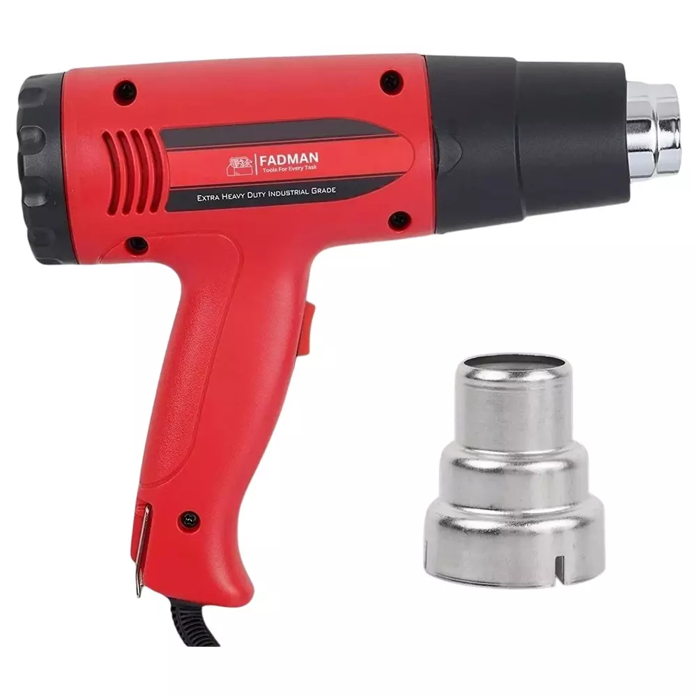 Fadman 2000 W Hot Air gun Black & Red 100 - 650°C Temperature Setting