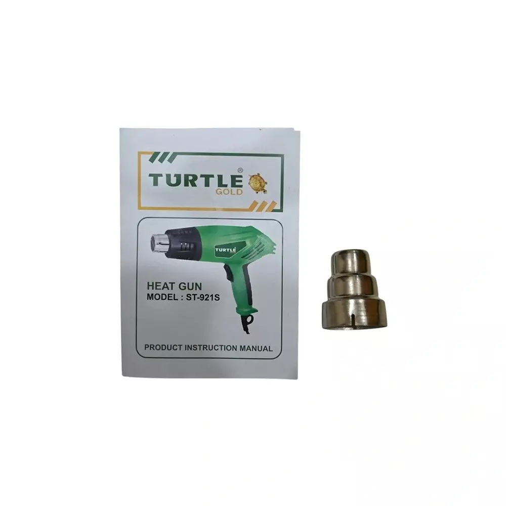 Turtle Gold Hot Air Gun 2000 W 280–480 L/min, ST 921S
