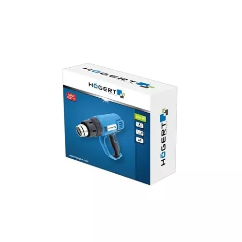 Hogert Technik Hot Air Gun 2000 W Power and 8 Stage Temperature Control, HT2C551