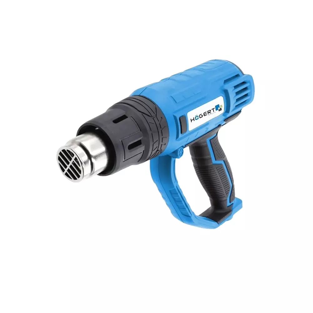 Hogert Technik 2000 W Hot Air Gun 600°C Temperature and ABS Plastic Body, HT2C550