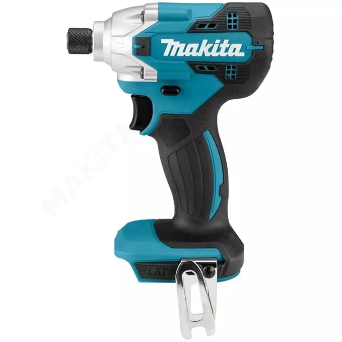 Makita Cordless Impact Driver 18 V LXT Li-Ion 155 Nm Maximum Fastening Torque and 3000 IPM Impact Rate, DTD156RFE (With Battery & Charger)